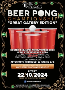 Beer Pong Champions League Great Gatsby edition & AFTERPARTY